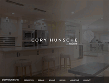 Tablet Screenshot of coryhunsche.com